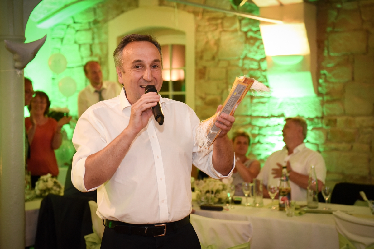 mobilerDJ Bernd moderiert private Feier, wie Geburtstag feiern
