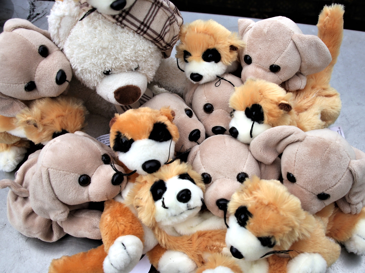 Kindergeburtstag, Plüschis müssen sein
